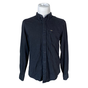 Unisex Lee - Collared shirt, size 48 - Black (1)