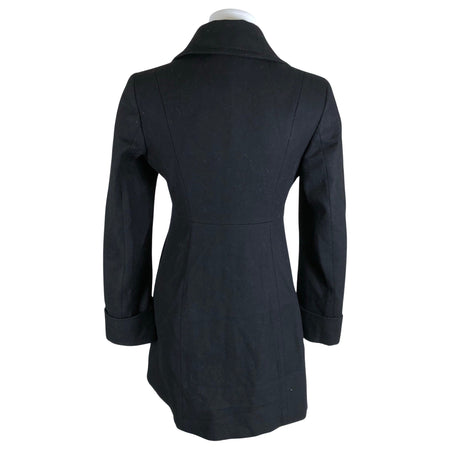 Unisex Benetton - Wool coat, size 36 - Black (2)