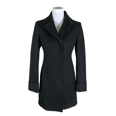 Unisex Benetton - Wool coat, size 36 - Black ()