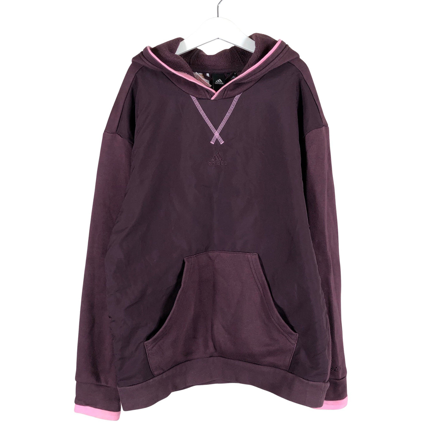 Unisex Adidas - Hoodie, size 146 - 152 - Wine red (1)