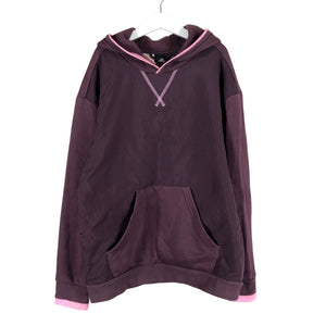 Unisex Adidas - Hoodie, size 146 - 152 - Wine red (1)