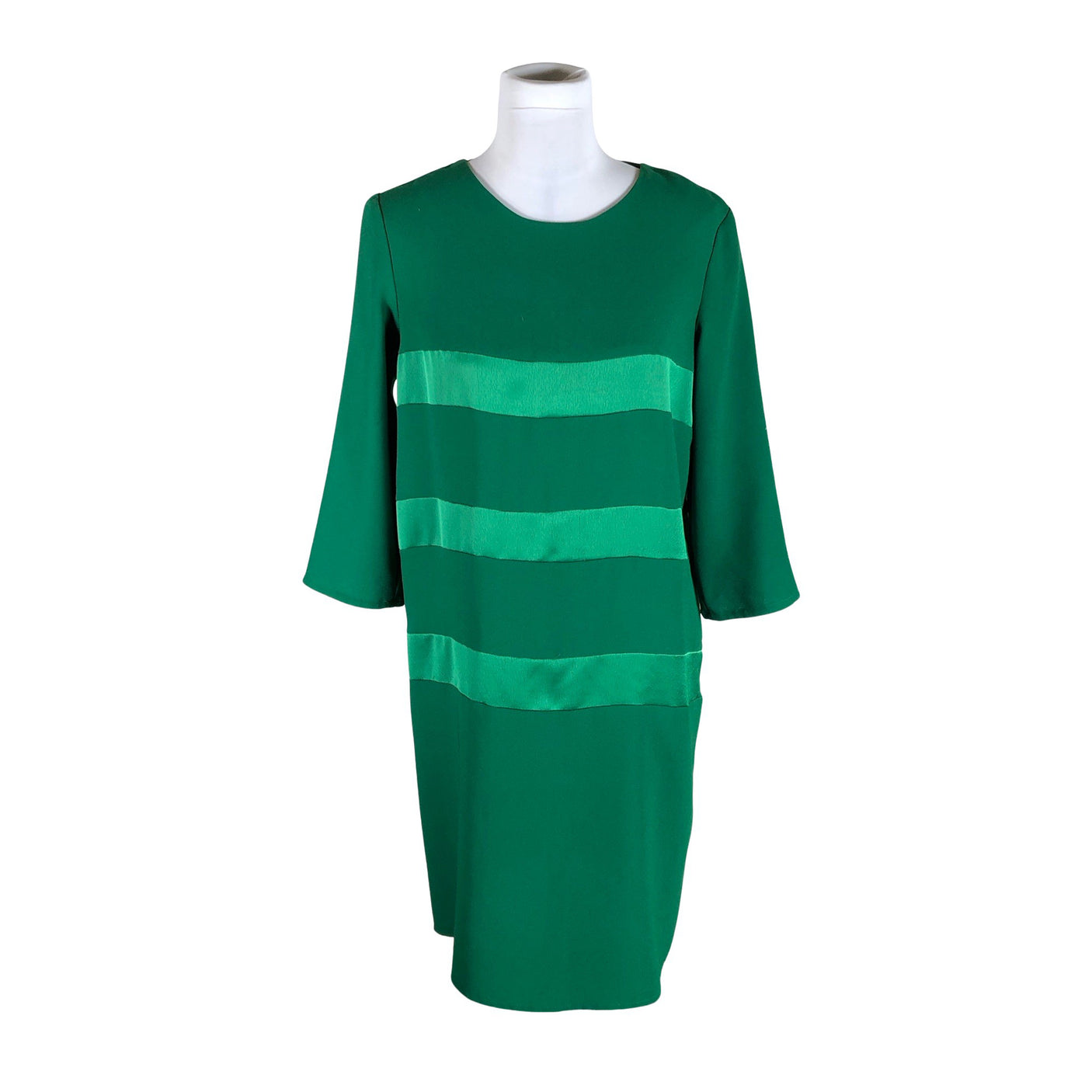 Unisex Lindex - Schiffon dress, size 38 - Green (1)