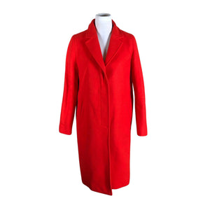 Unisex Hugo Boss - Wool coat, size 38 - Red (1)