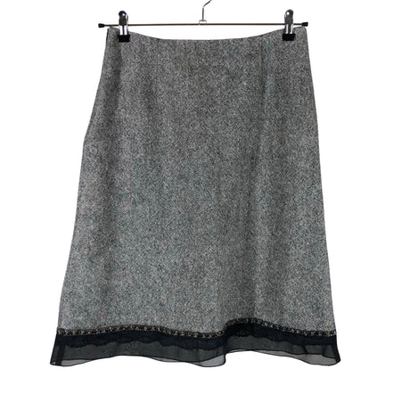 Unisex Lindon - Pencil skirt, size 38 - Gray (2)