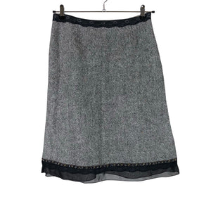 Unisex Lindon - Pencil skirt, size 38 - Gray (1)