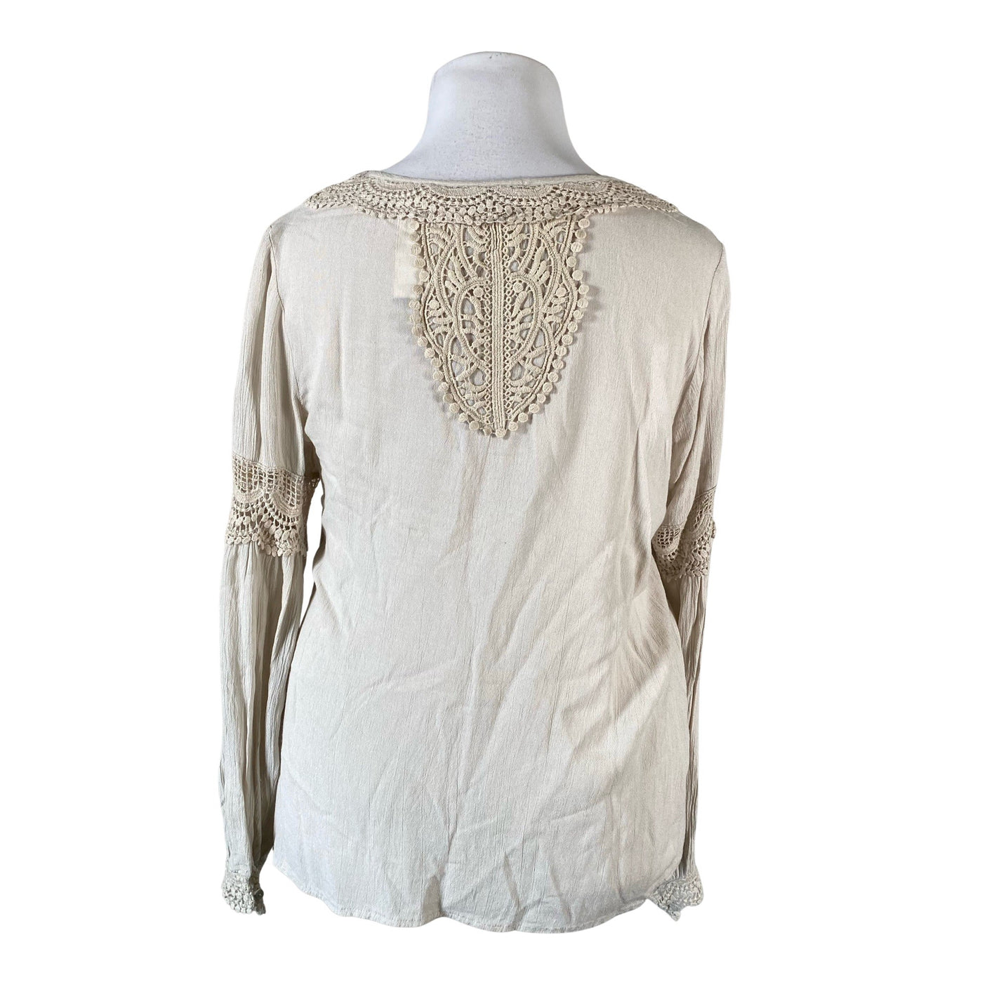 Unisex Cream - Blouse, size 42 - Beige (2)