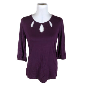 Unisex Ann Taylor - Tricot shirt, size 40 - Violet (1)