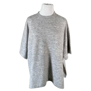 Unisex Kaffe - Knit tunic, size 44 - Gray (1)