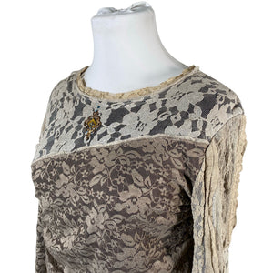 Unisex Elisa Cavaletti - Tricot dress, size 42 - Beige (2)