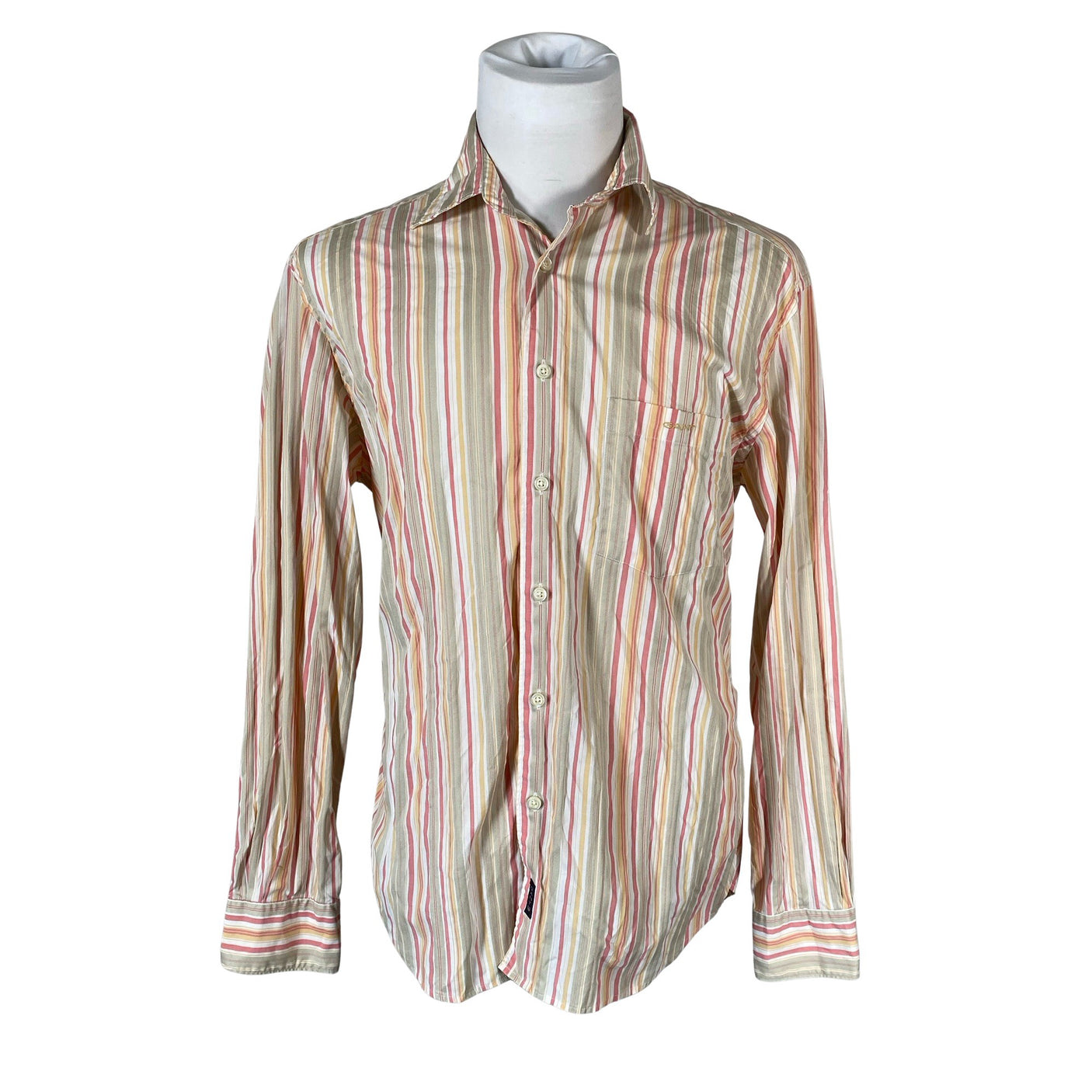 Unisex Gant - Collared shirt, size L - Yellow (1)