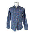 Unisex Knowledge Cotton Apparel - Collared shirt, size L - Blue ()