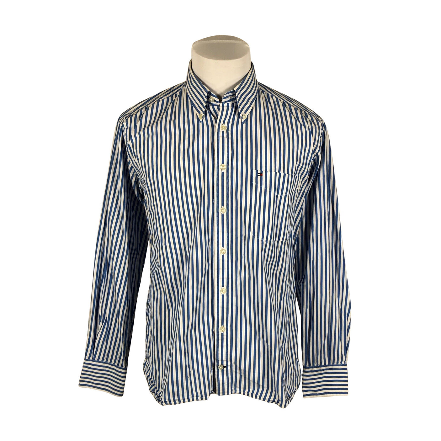 Unisex Tommy Hilfiger - Collared shirt, size L - Blue (1)