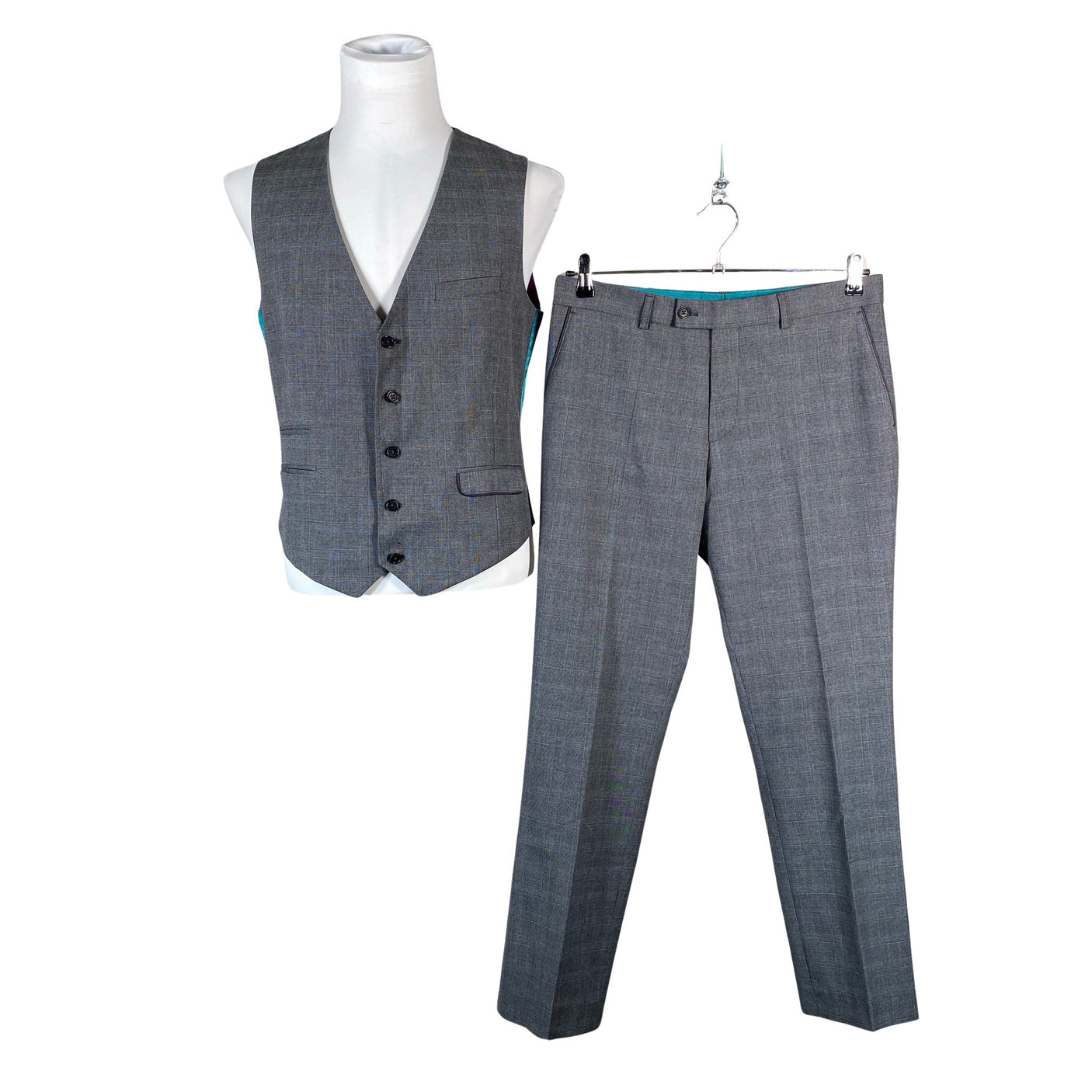 Unisex Guide London - Suit pants, size M - Gray (1)