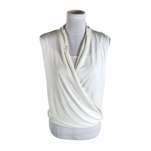 Unisex Andiata - Tricot tank top, size 38 - White (1)