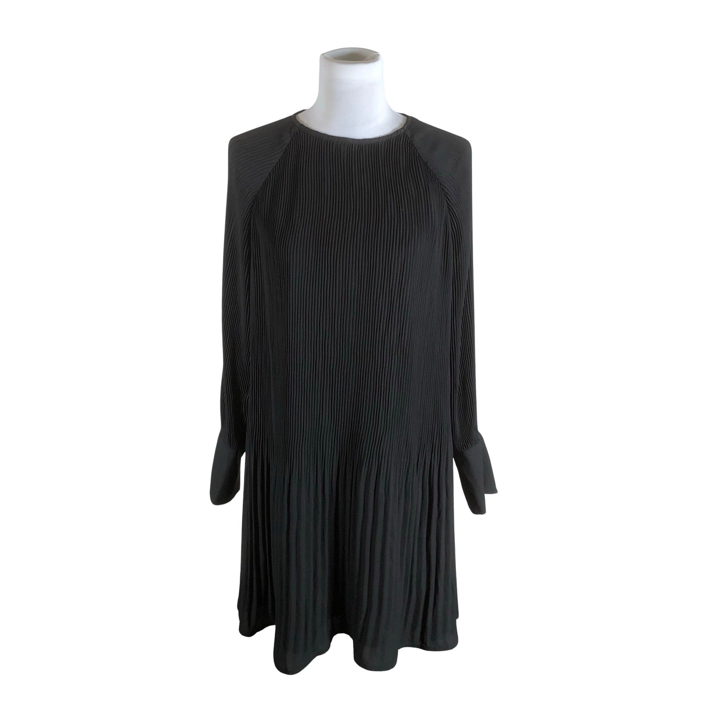 Unisex Selected - Schiffon dress, size 40 - Black (1)