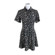 Unisex Calvin Klein Jeans - Schiffon dress, size 38 - Black ()