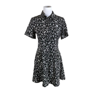 Unisex Calvin Klein Jeans - Schiffon dress, size 38 - Black (1)