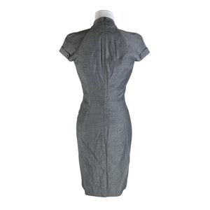 Unisex Hugo Boss - Sheath dress, size 36 - Gray (2)