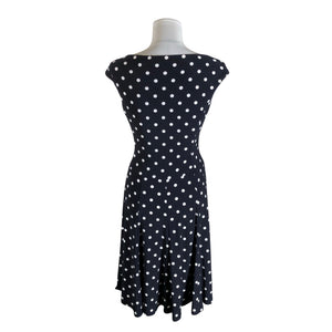 Unisex Lauren Ralph Lauren - Tricot dress, size 34 - Blue (2)