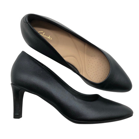Unisex Clarks - High heels, size 35 - Black ()