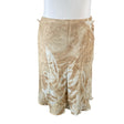 Unisex Taifun - Fabric skirt, size 42 - Beige ()