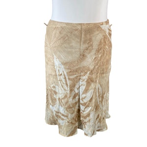 Unisex Taifun - Fabric skirt, size 42 - Beige (1)
