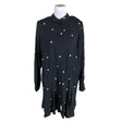 Unisex Nanso - Schiffon dress, size 40 - Black ()
