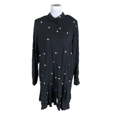 Unisex Nanso - Schiffon dress, size 40 - Black ()