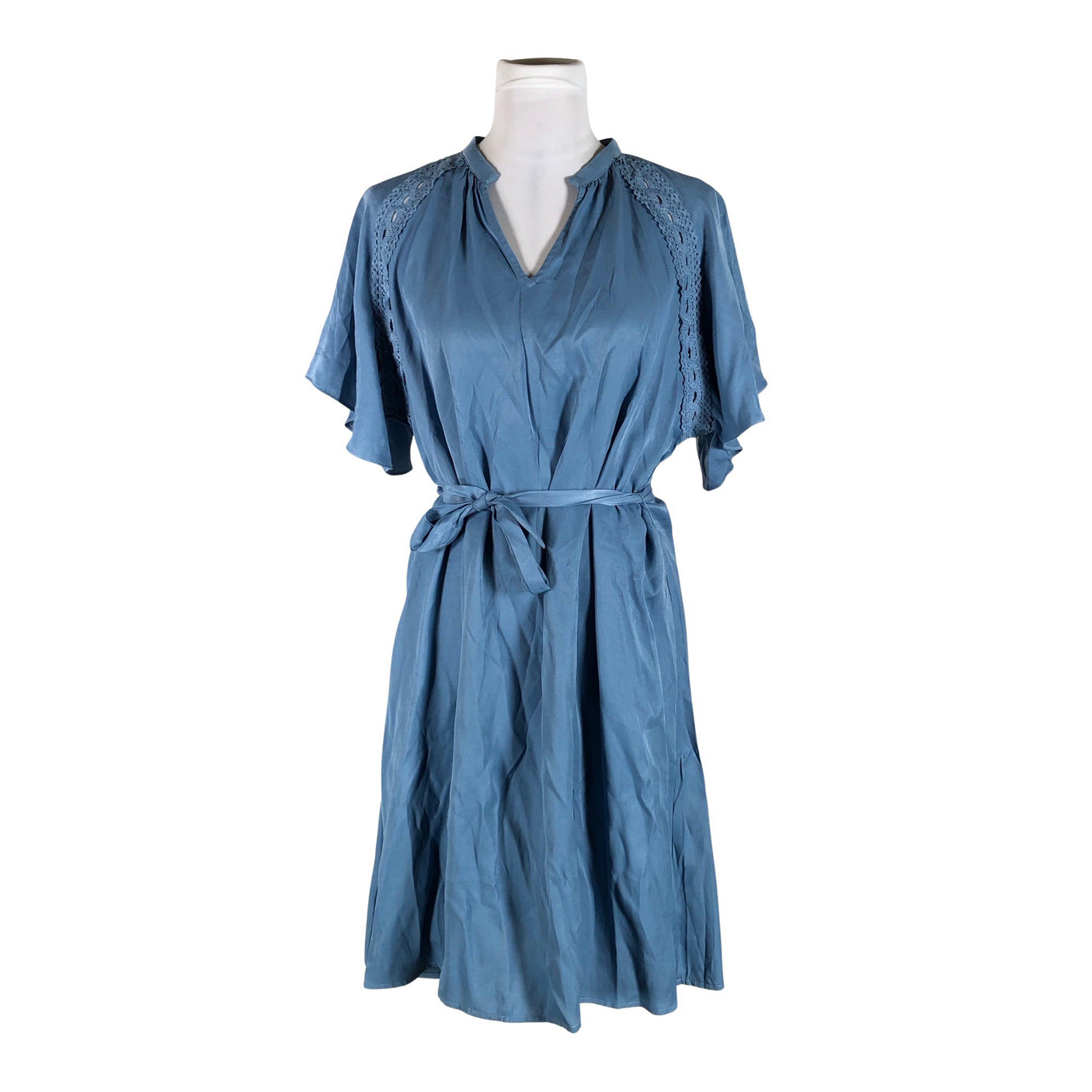 Unisex b.Young - Schiffon dress, size 40 - Light blue (1)