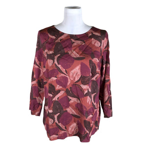 Unisex Voglia - Schiffon tunic, size 40 - Wine red (1)