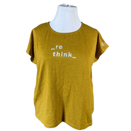 Unisex Globe Hope - T-shirt, size 44 - Yellow ()