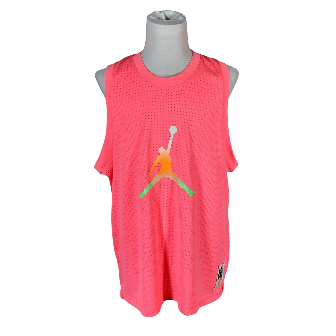 Unisex Jordan (Nike) - Sleeveless sports top, size XL - Pink (1)