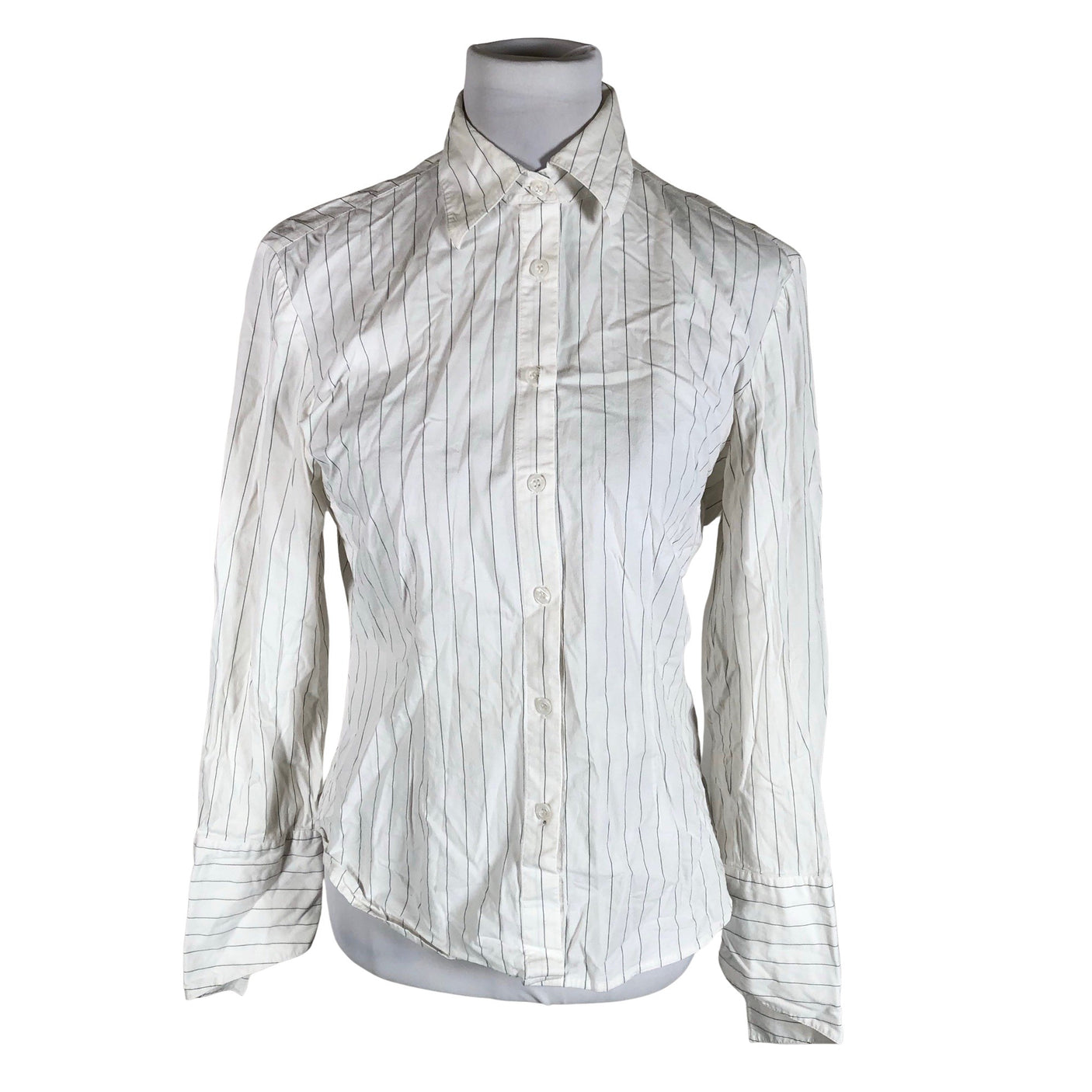 Unisex Friendtex - Collared shirt, size 38 - White (1)