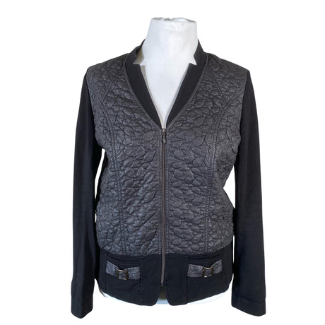 Unisex Voglia - Sweat jacket, size 42 - Black ()