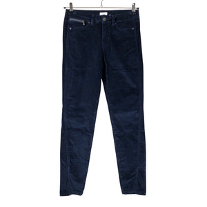 Unisex Saint Tropez - Velvet pants, size W28 - Blue (1)