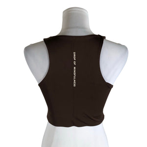 Unisex Drop of Mindfulness - Sports top, size 36 - Brown (2)
