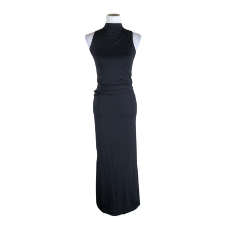 Unisex Clothes - Tricot dress, size 38 - Black ()