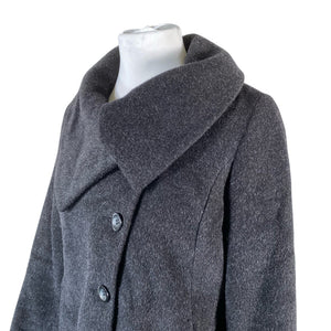 Unisex Milo - Wool coat, size 44 - Black (2)