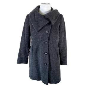 Unisex Milo - Wool coat, size 44 - Black (1)
