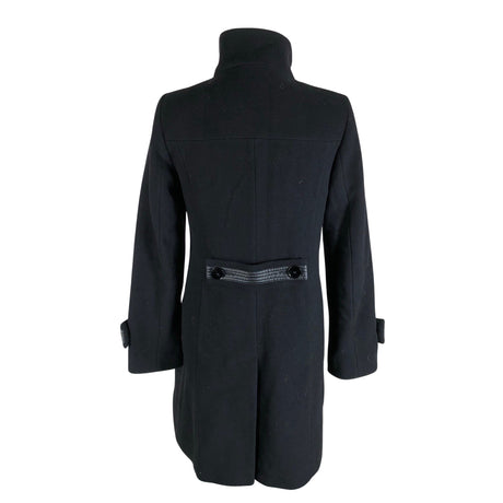 Unisex S.T.I - Wool coat, size 36 - Black (2)