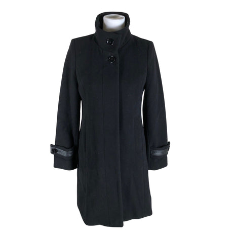 Unisex S.T.I - Wool coat, size 36 - Black ()