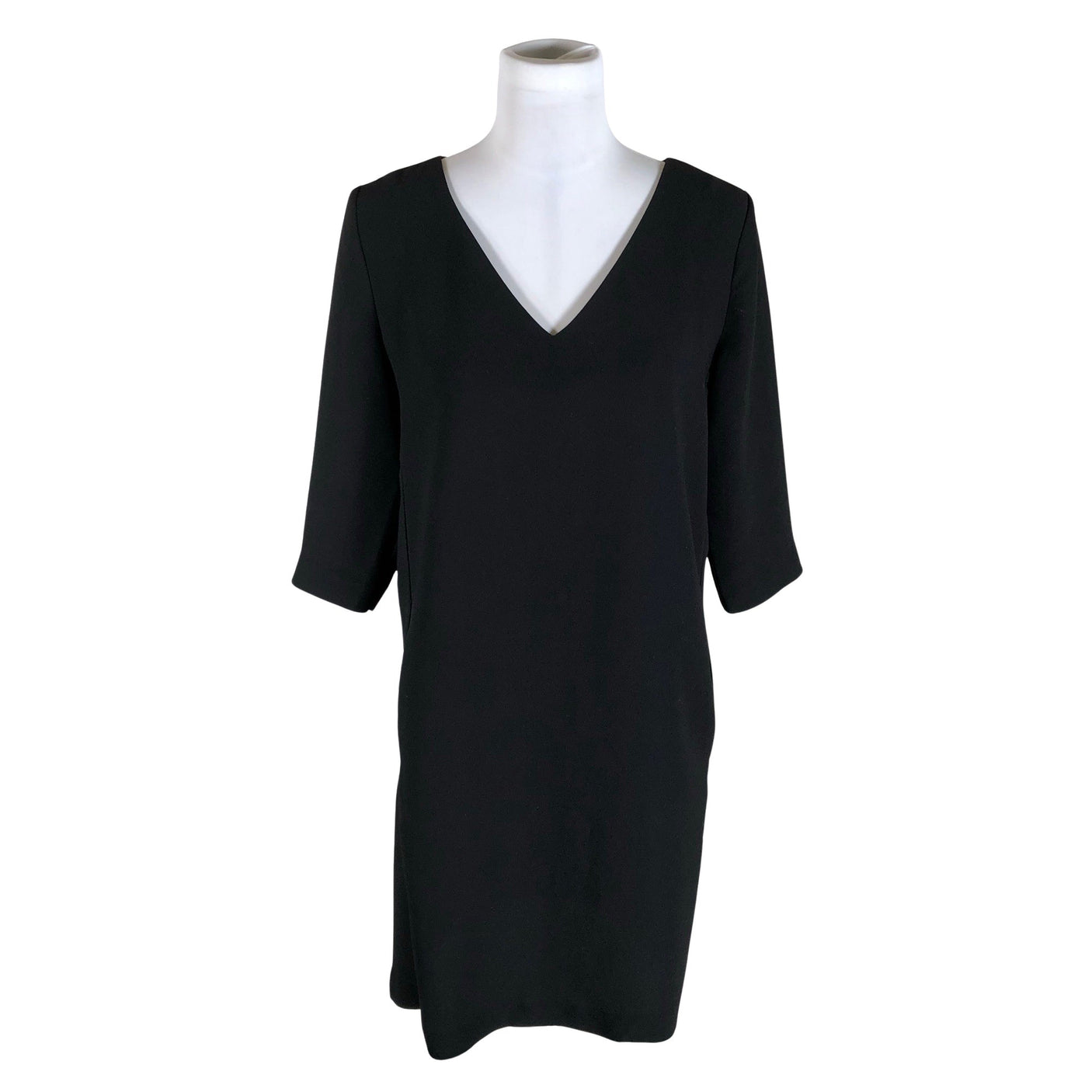 Unisex Selected - Schiffon dress, size 36 - Black (1)