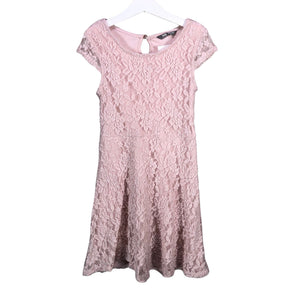 Unisex Lindex - Party dress, size 134 - 140 - Light pink (1)
