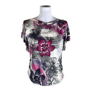 Unisex Ecoline - Short-sleeved blouse, size 38 - Gray (1)