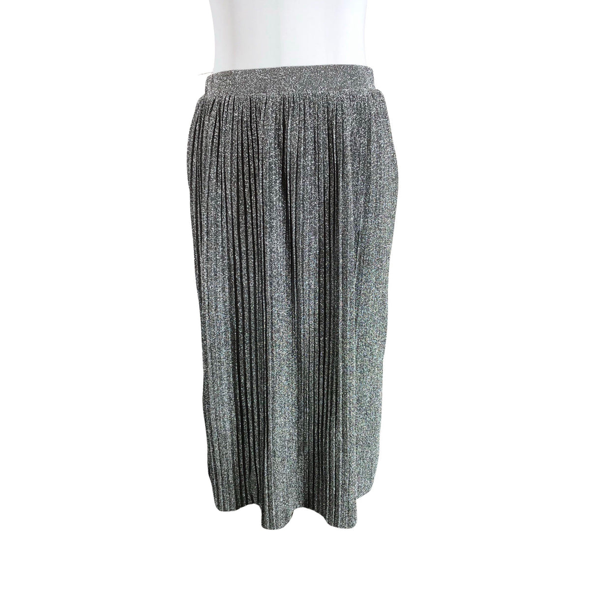 Unisex Na-KD - Party skirt, size 38 - Silver (1)