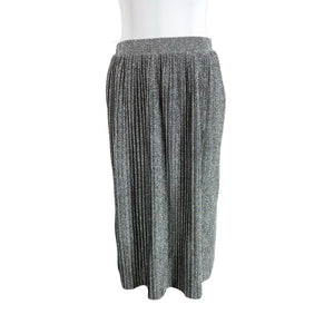 Unisex Na-KD - Party skirt, size 38 - Silver (1)