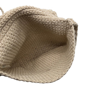 Unisex Handmade - Shoulder bag, size Mini - Beige (2)
