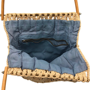Unisex Handmade - Handbag, size Midi - Beige (2)