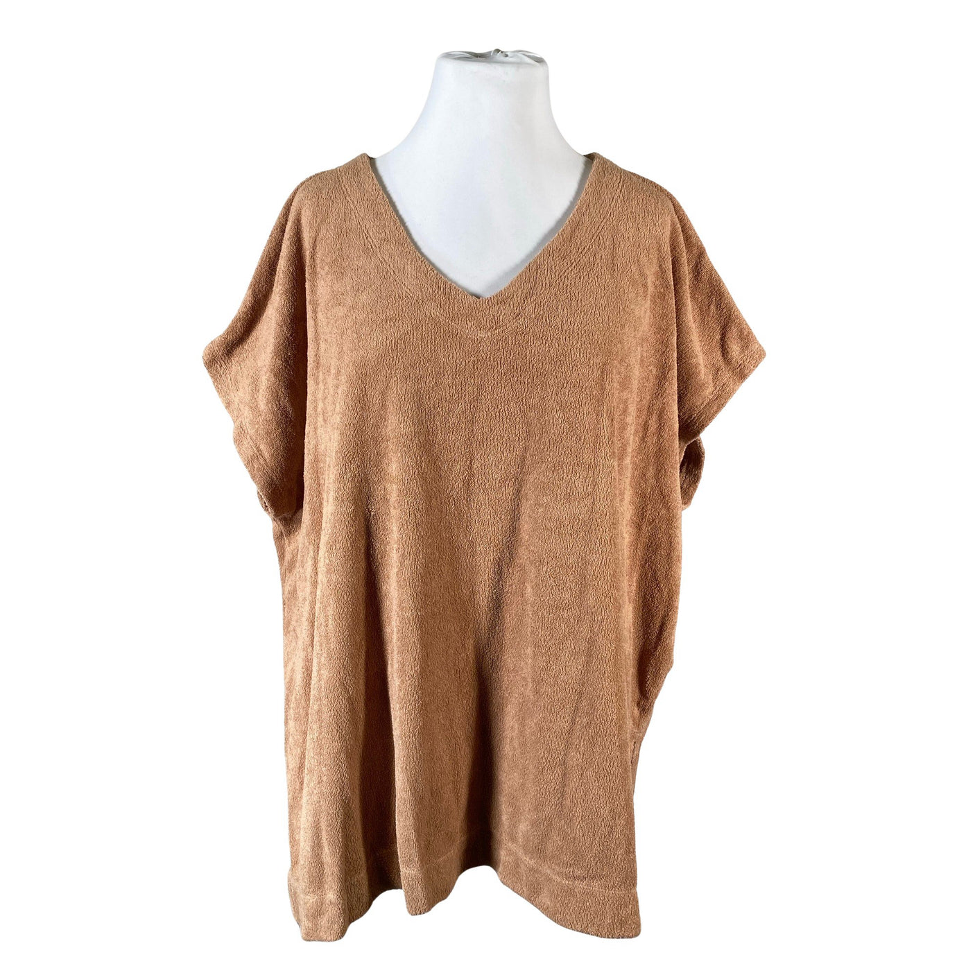 Unisex Lindex - Tricot tunic, size 44 - Brown (1)