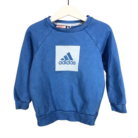 Unisex Adidas - Sweatshirt, size 98 - 104 - Blue ()